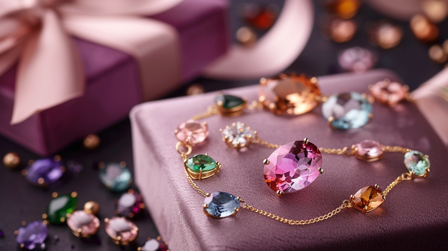 Dama gift gemstones