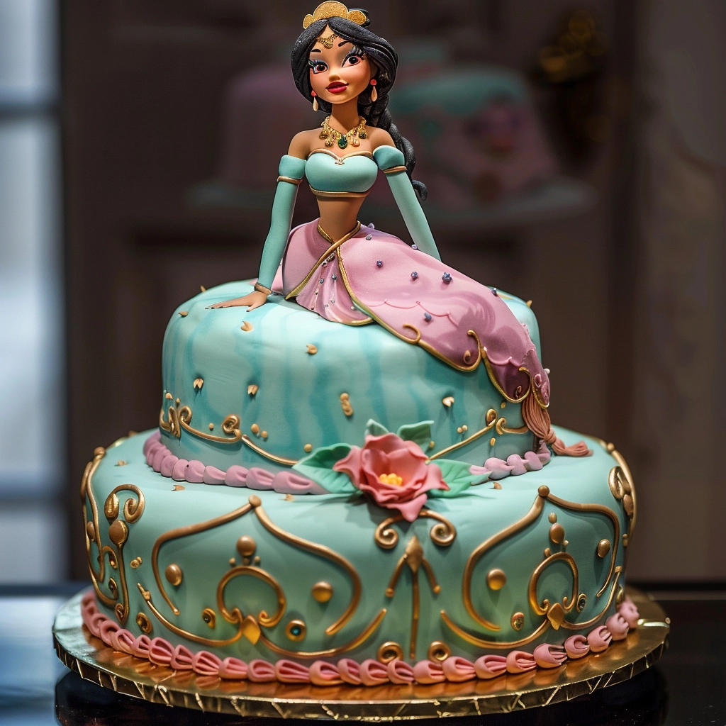 Pastel de Jasmine para Quinceañera