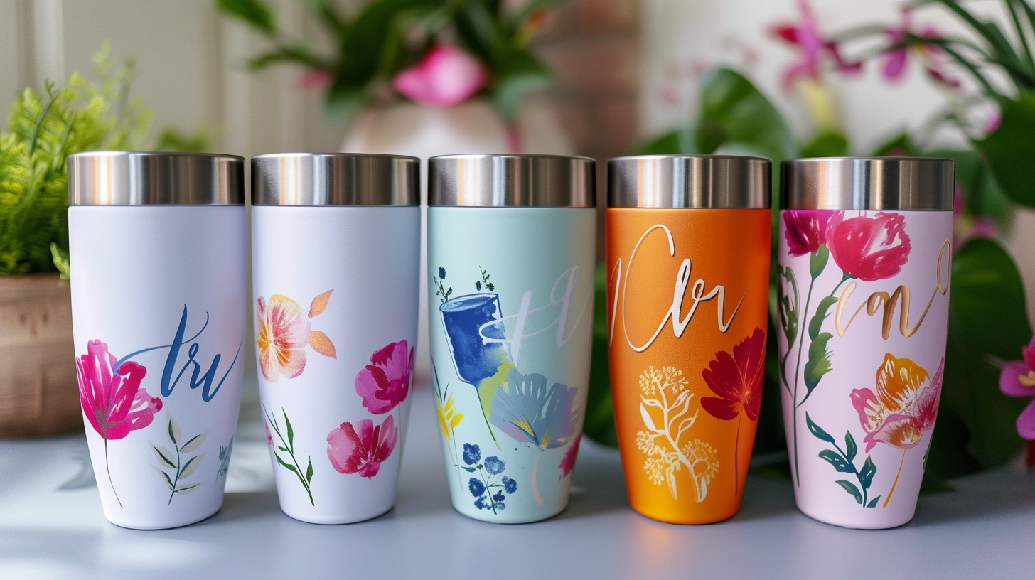 Dama gift tumblers